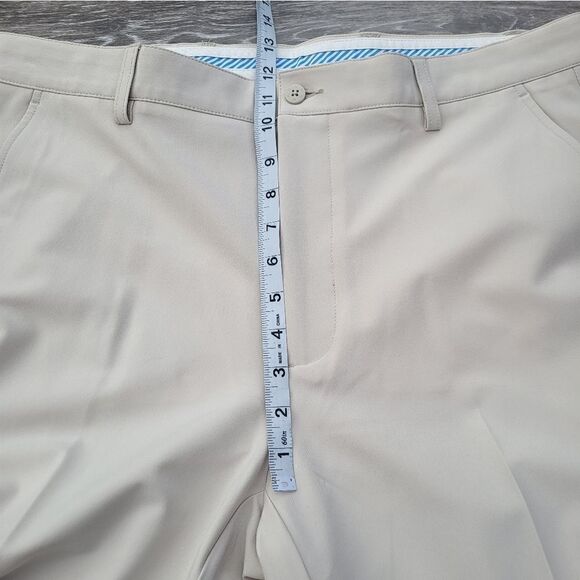 FJ Footjoy Golf pants men's size 36 cream colored - Picture 8 of 10